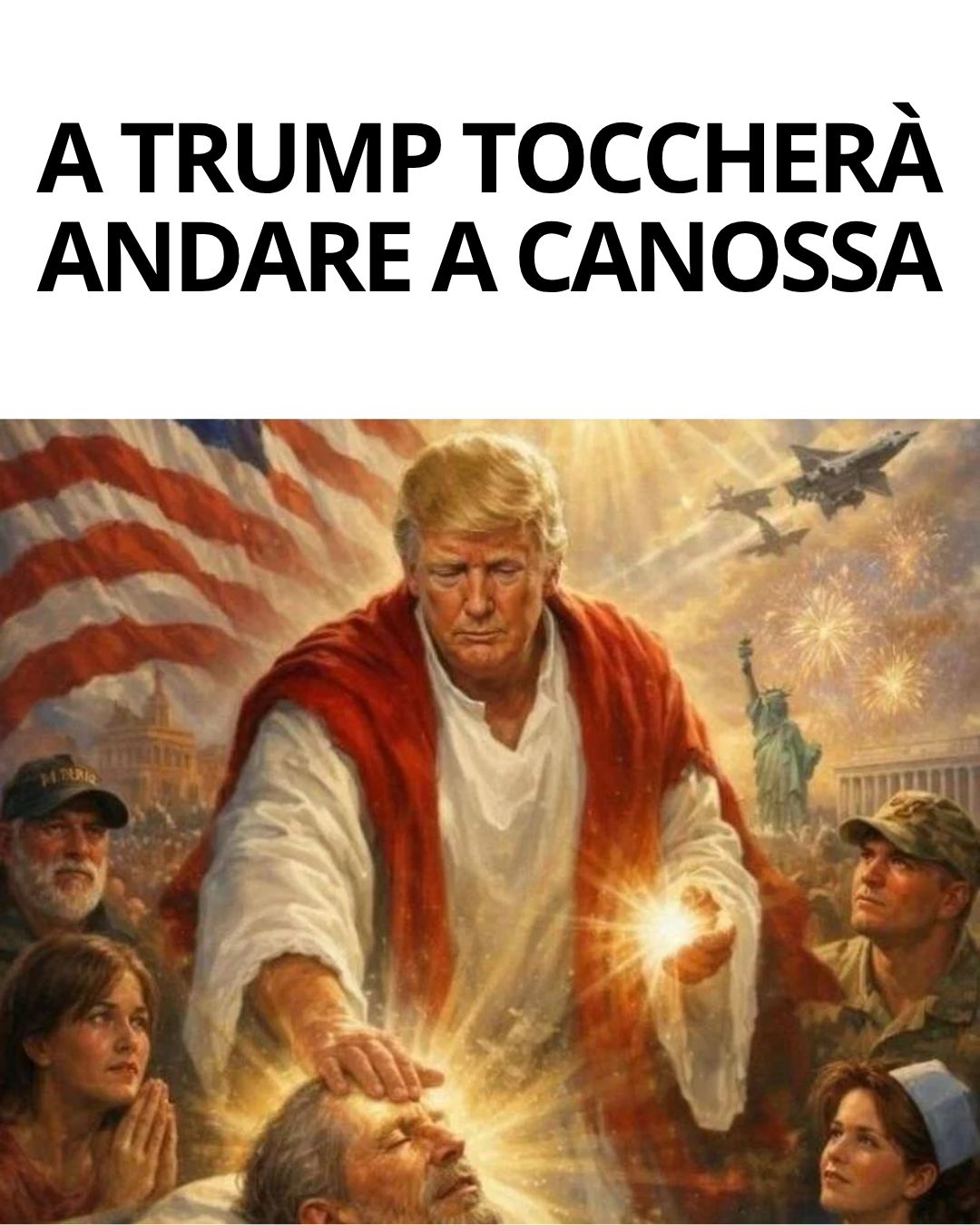 A Trump toccherà andare a Canossa